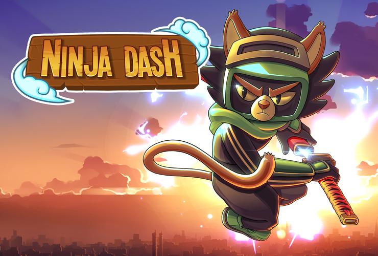 Ninja Dash Run - Offline Game Capture d’écran1