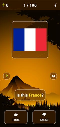Geography Quiz - World Flags 1 экрана 3