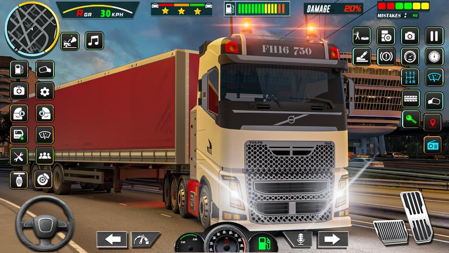 City Cargo Truck Game 3D屏幕截圖2