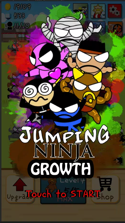 Ninja Growth - Brand new clicker game Mod Capture d’écran3