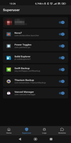 Magisk Manager Screenshot 2