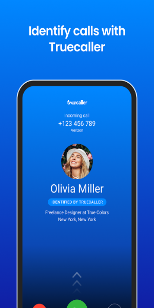 Truecaller Oпределитель номера экрана 1