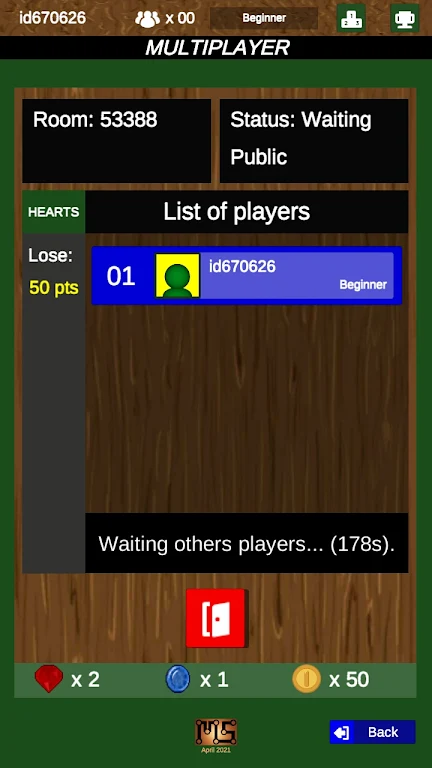 Hearts - classic version Capture d’écran4