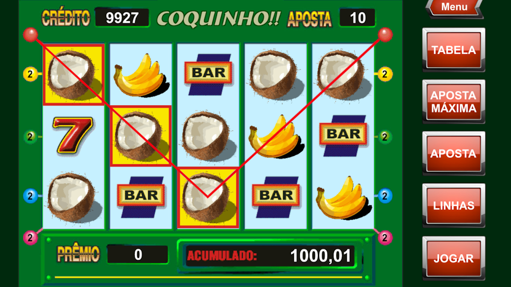 ภาพหน้าจอ Caça Níquel do Coquinho 1