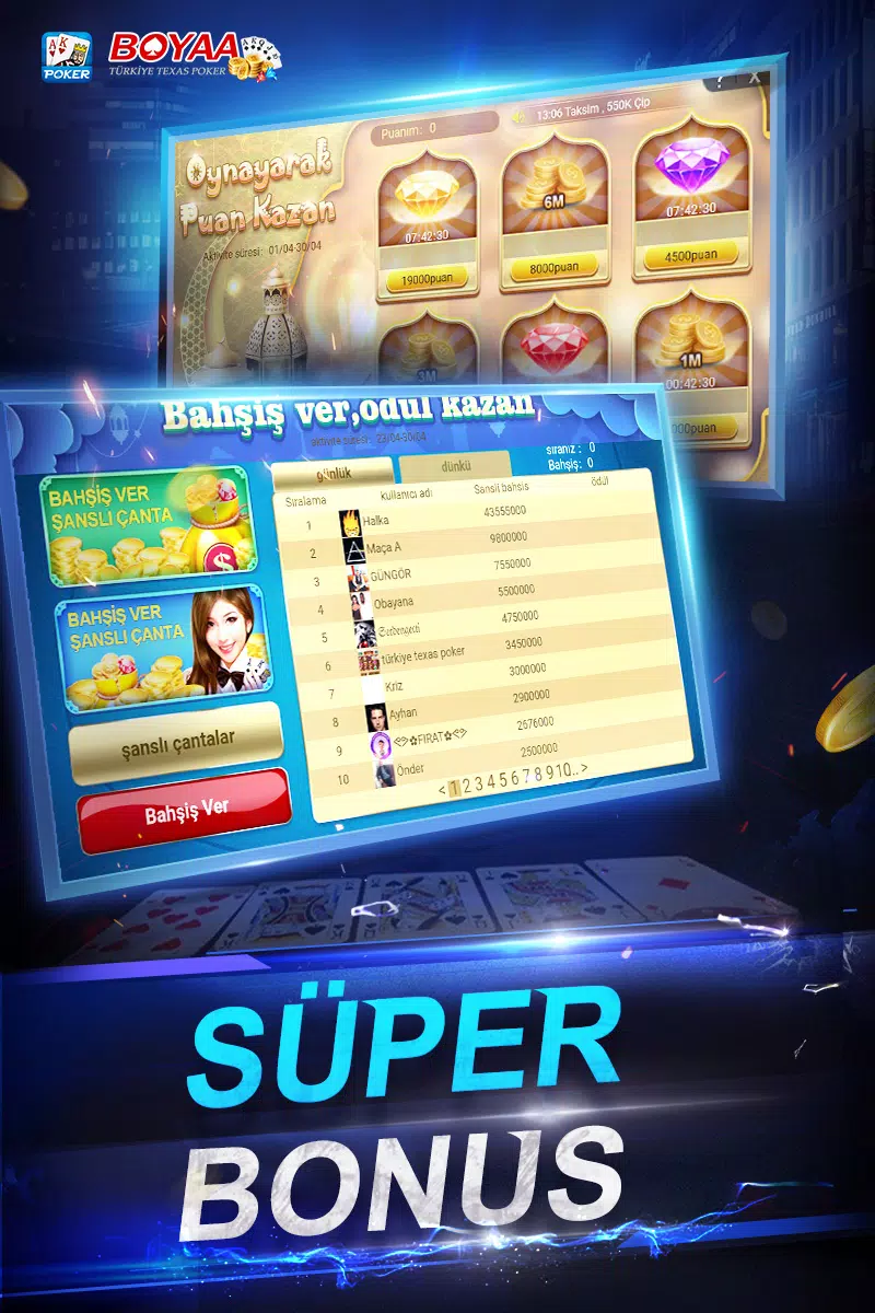 Türkiye Texas Poker ကိုဖန်သားပြင်1