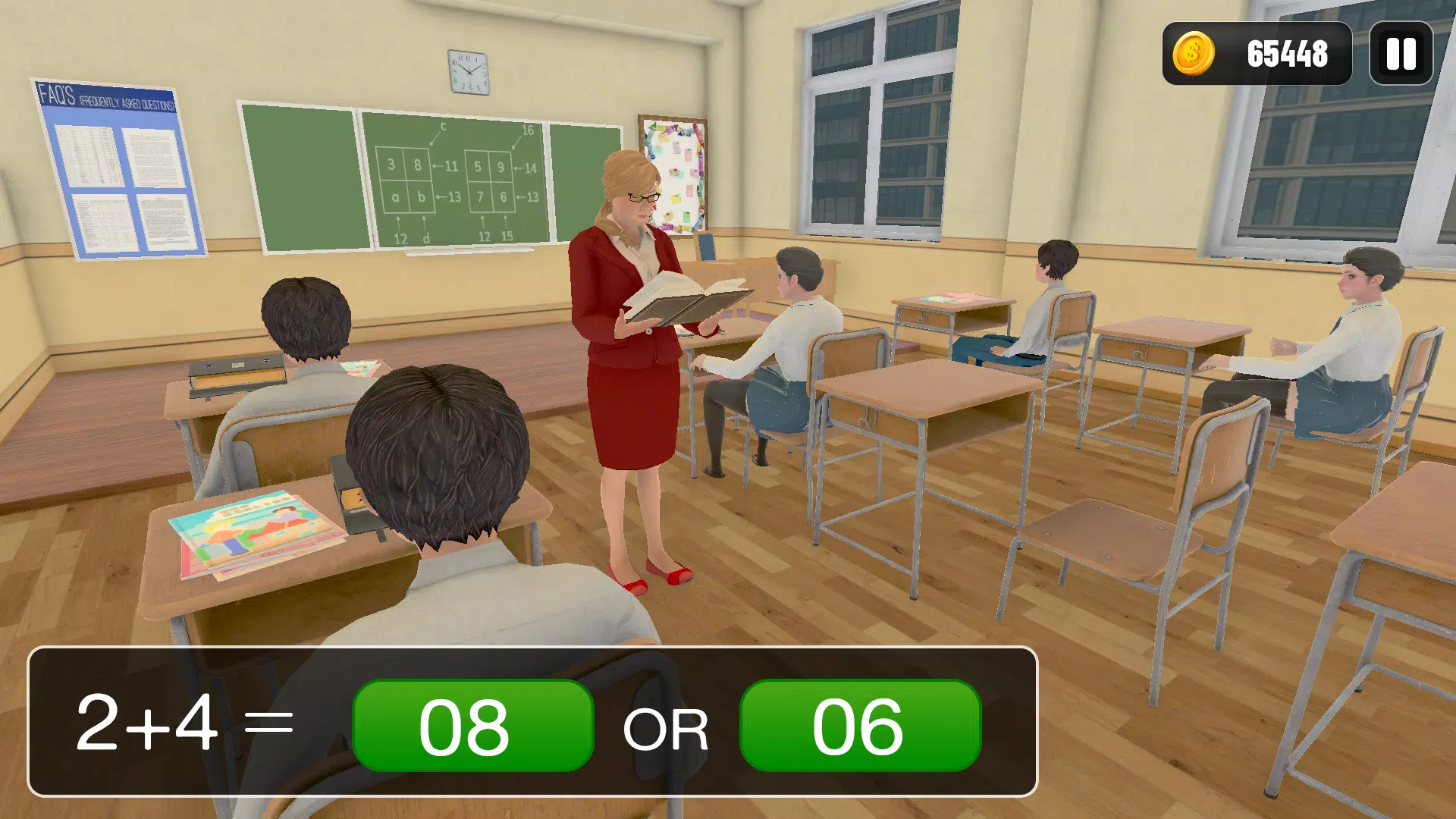 School Teacher Games 3D屏幕截圖1