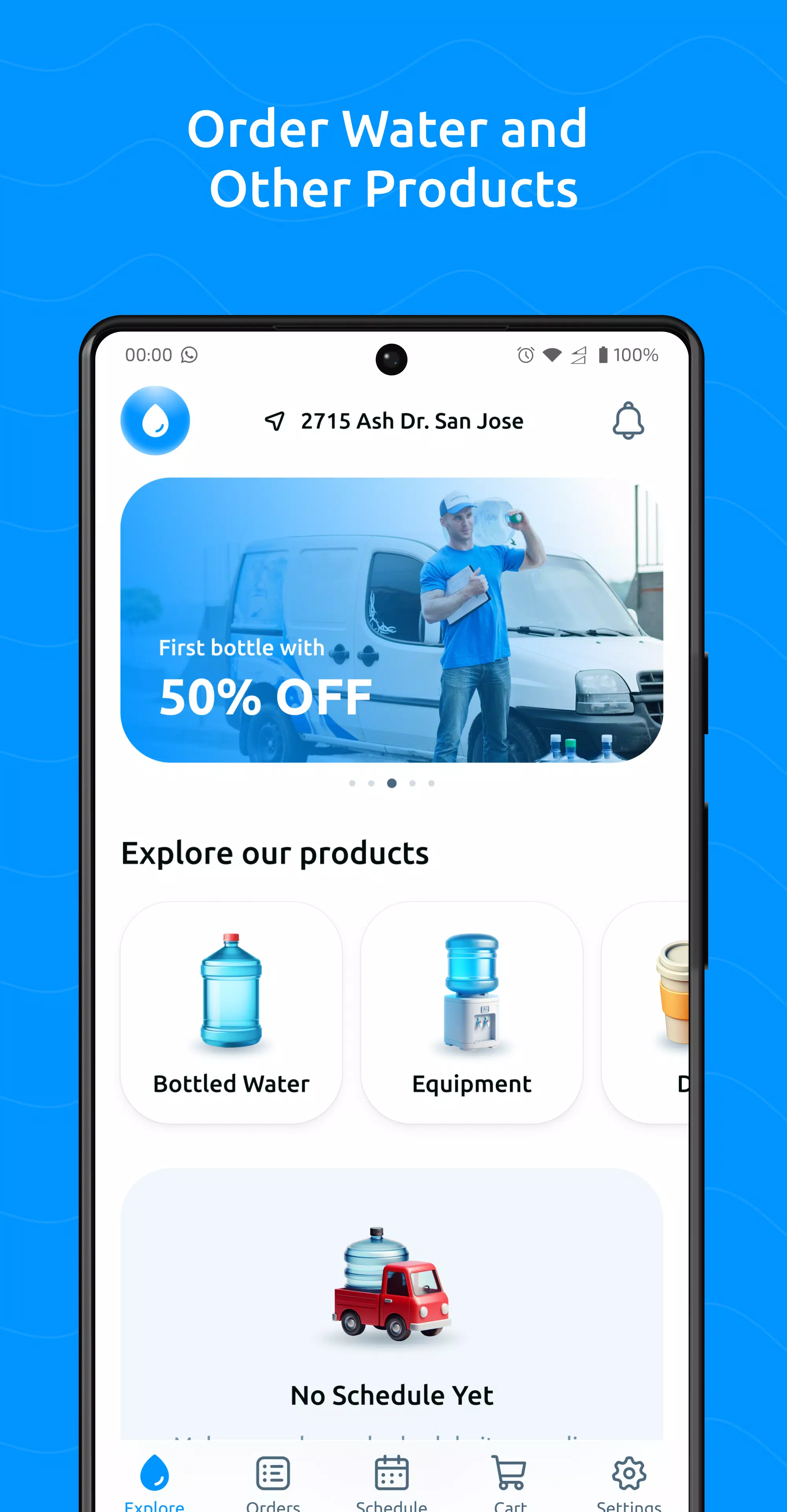 Water Delivery Screenshot 1