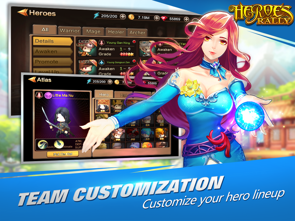 Heroes Rally - Go Defenders! screenshot 2