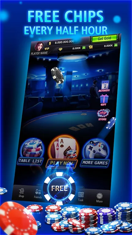Pocket Poker: Texas Hold’em! ကိုဖန်သားပြင်1