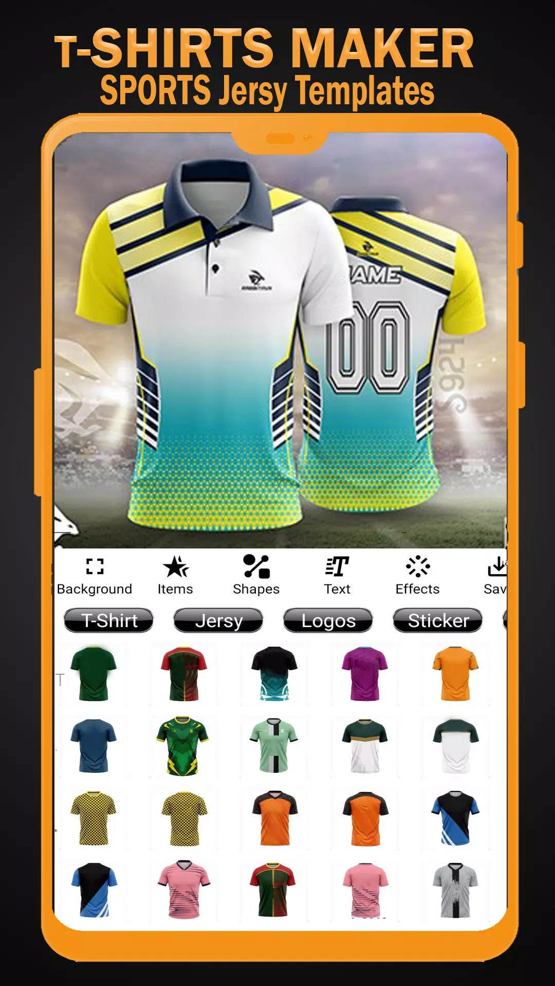 Sports T-shirt Maker&Designer Screenshot 4