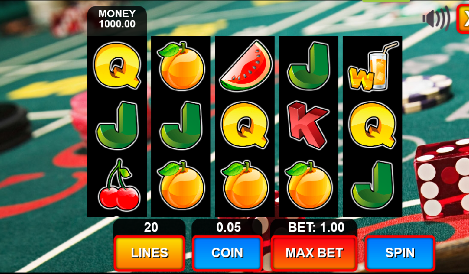 Fruit Summer Slots Machine ảnh chụp màn hình 1