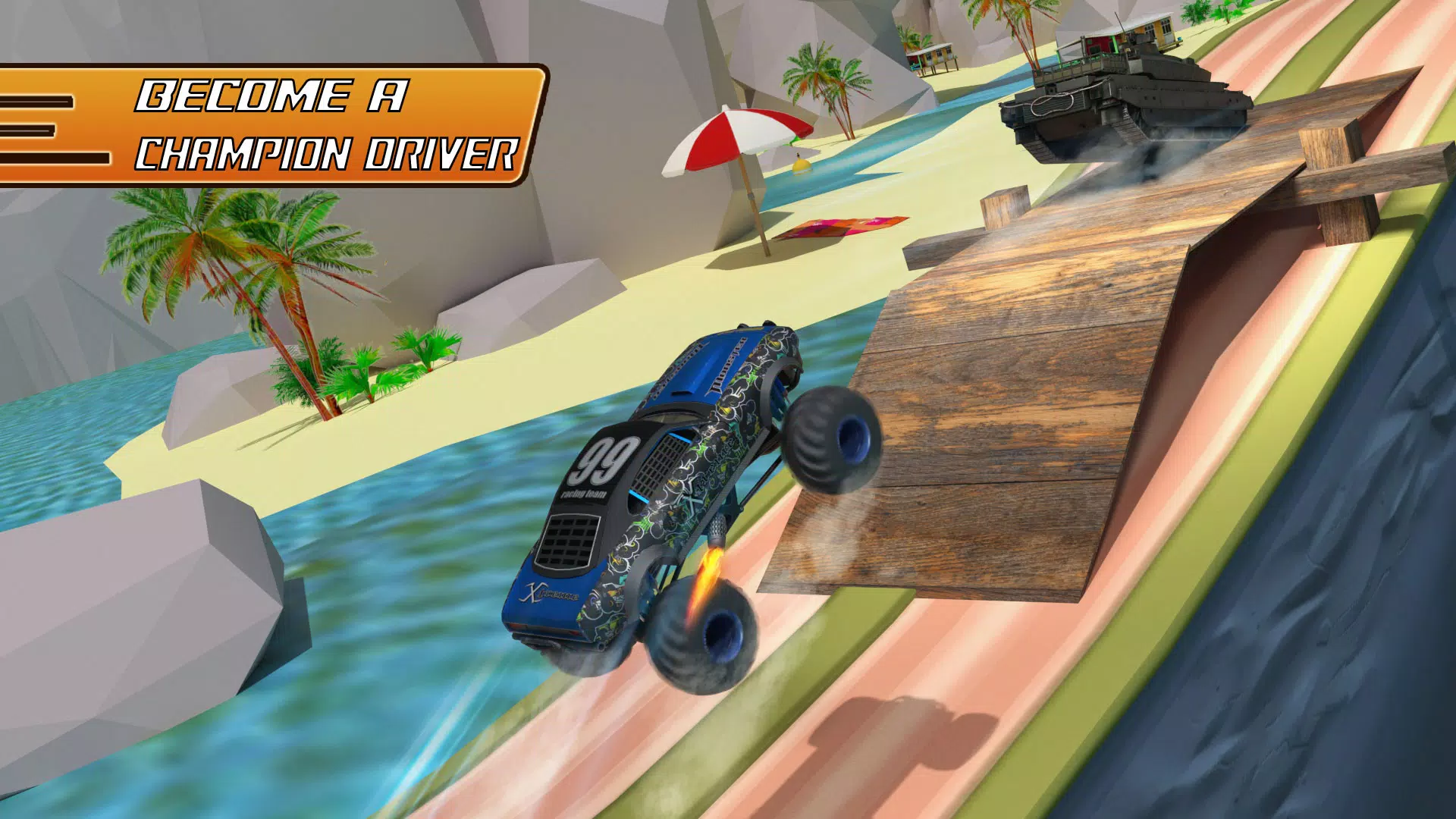 Uphill Racing - Hill Jump Game Captura de pantalla 4