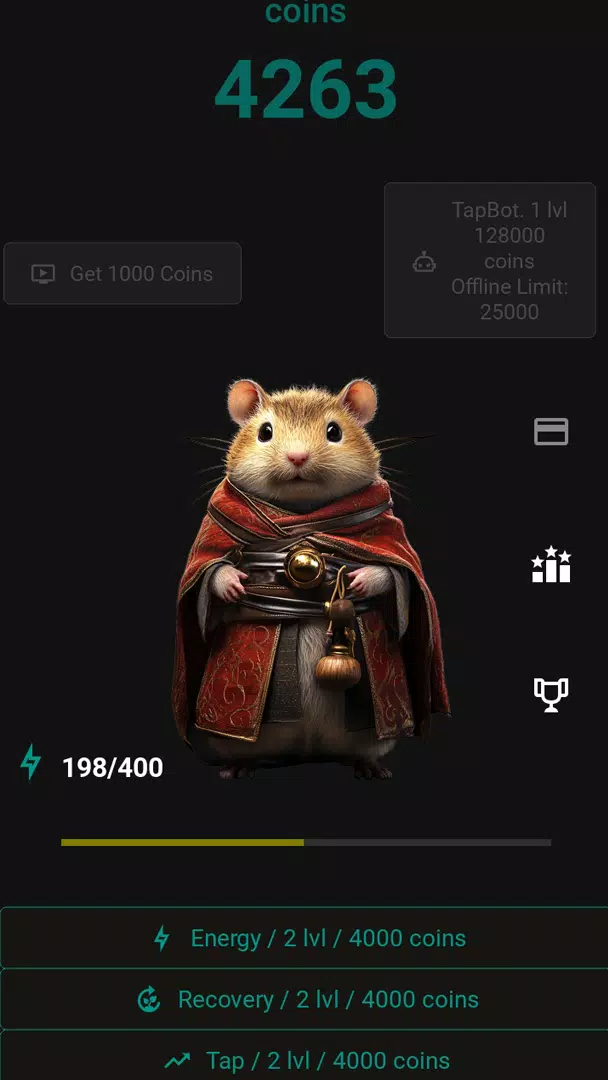 Hamster Coins zrzut ekranu 1