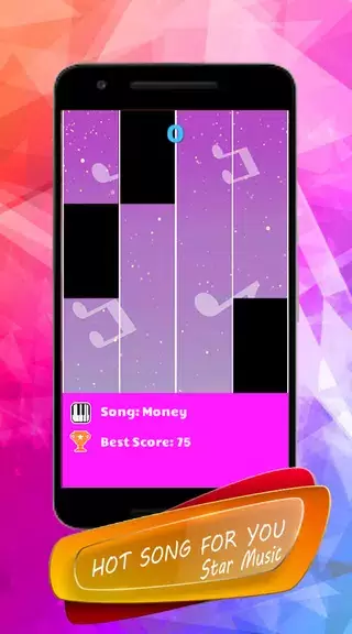 ภาพหน้าจอ Cardi B - Piano Tiles 3