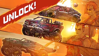 Road Warrior: Nitro Car Battle ảnh chụp màn hình 4