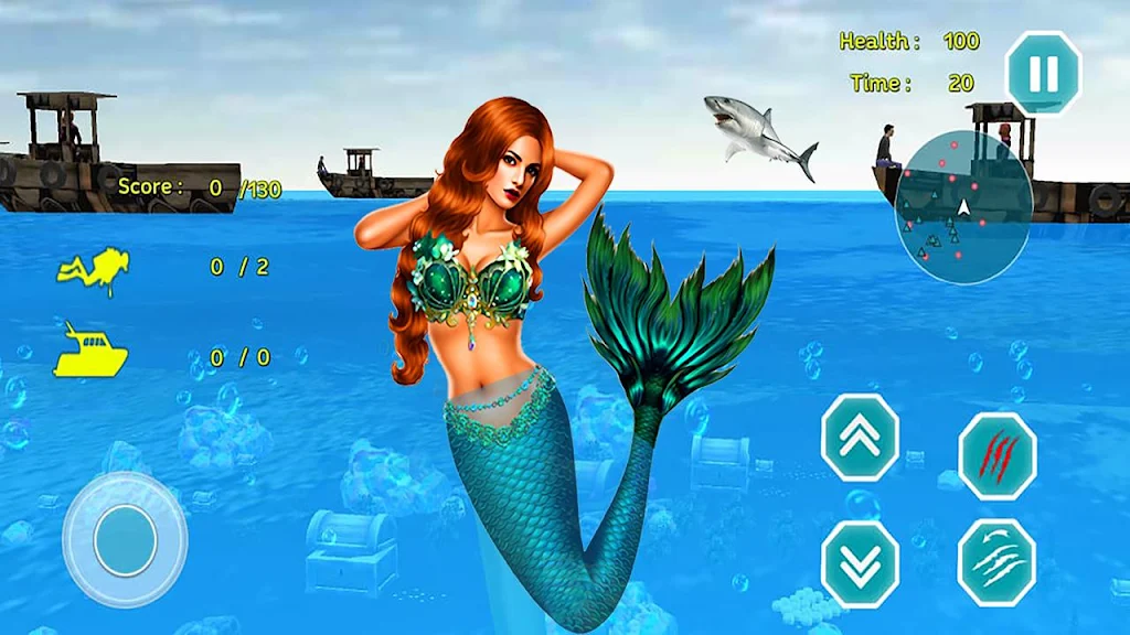 Mermaid Princess simulator 3D Скриншот 1