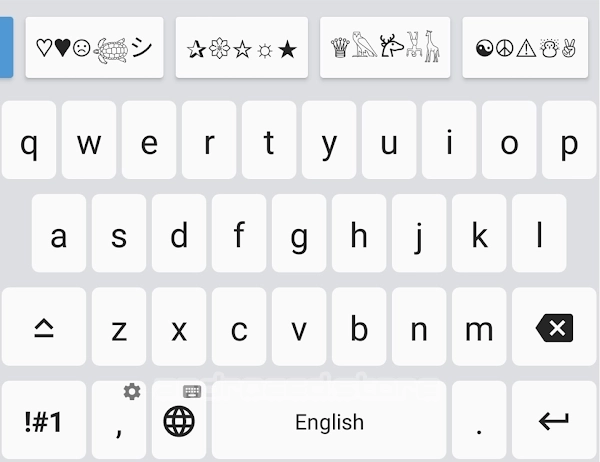 Fonts Font Keyboard for Emoji Symbols & Kaomoji ကိုဖန်သားပြင်4