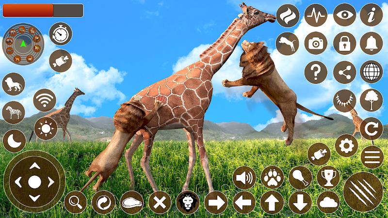 Lion Games 3D Animal Simulator屏幕截圖4