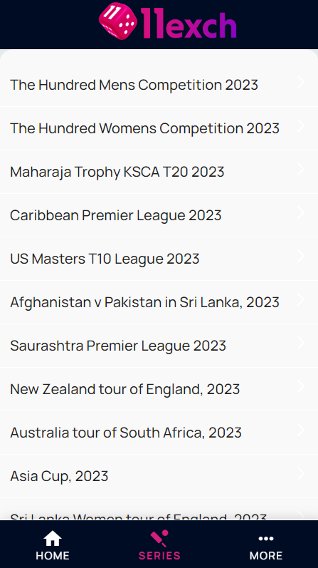 Screenshot 11Exch Scores Line Cricket App 1