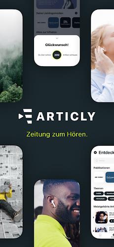 ARTICLY - Zeitung zum Hören экрана 1