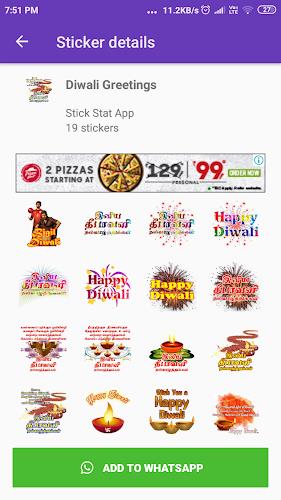 Tamil Stickers: WAStickerApps ảnh chụp màn hình 2