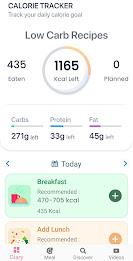 ภาพหน้าจอ Low carb recipes diet app 2