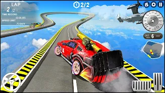 Impossible GT Racing Car Stunt ekran görüntüsü 2