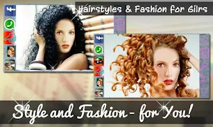 Hairstyles & Fashion for Girls Captura de pantalla 3