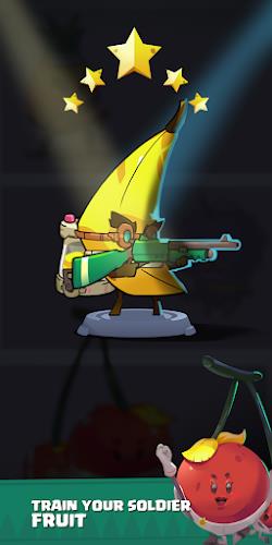 Fruit War: Idle Defense Game captura de pantalla 4