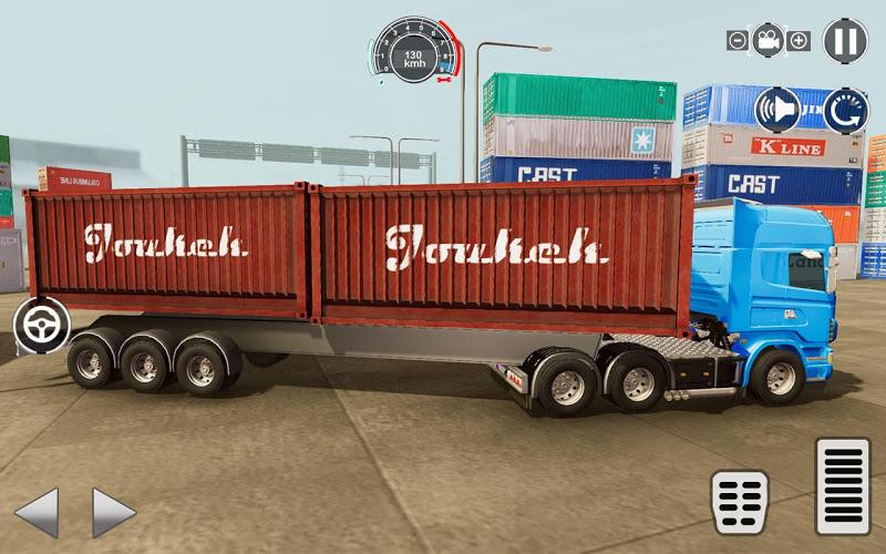 Heavy Truck Simulator Driving zrzut ekranu 1