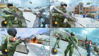 Modern Commando 3D: Army Games captura de pantalla 2