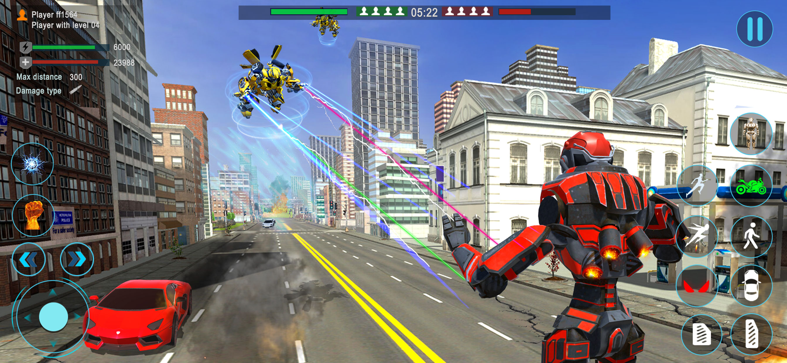 Bike Robot Transformation Game screenshot 4