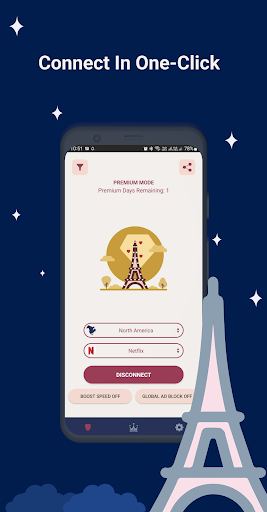 VPN France: VPN rapide captura de pantalla 1