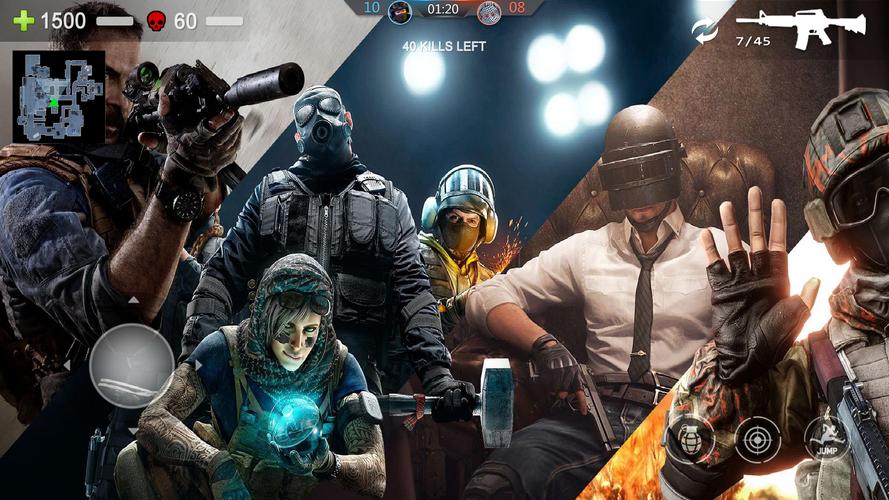 FPS Commando Shooter Games 스크린 샷 4