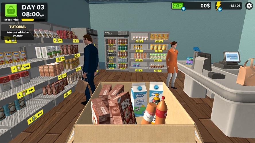 Screenshot Supermarket Simulator Game 3D 1