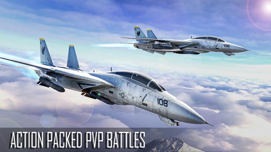 Jet Fighter: Sky Combat 3D屏幕截圖1