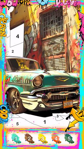 Street Art-Color by number Capture d’écran4