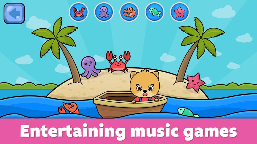 Baby Piano: Kids Music Games zrzut ekranu 4