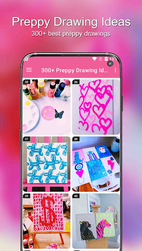300+ Preppy Drawing Ideas screenshot 2