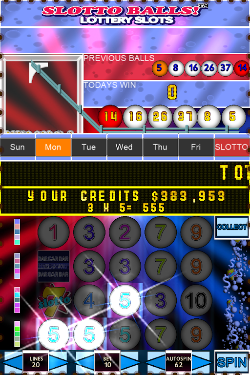 Slotto Balls™ Lottery Fruit Machine屏幕截圖3