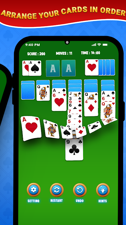 Royal Solitaire Card Game屏幕截圖3