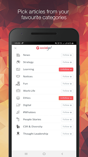 GSocialGo captura de pantalla 4