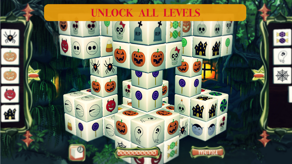 Fairy Mahjong Halloween屏幕截圖2