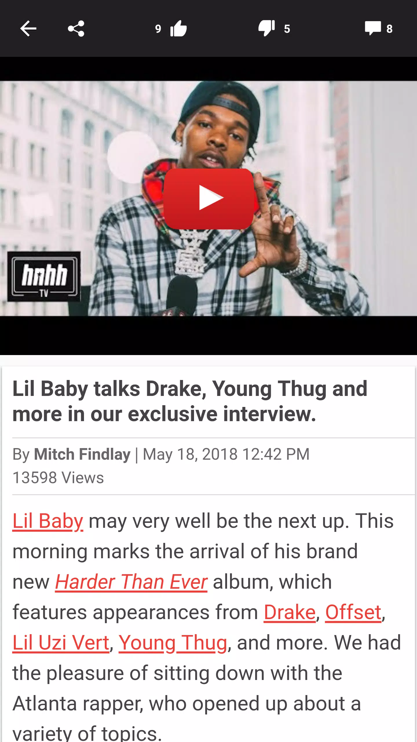 Hotnewhiphop HNHH屏幕截圖2