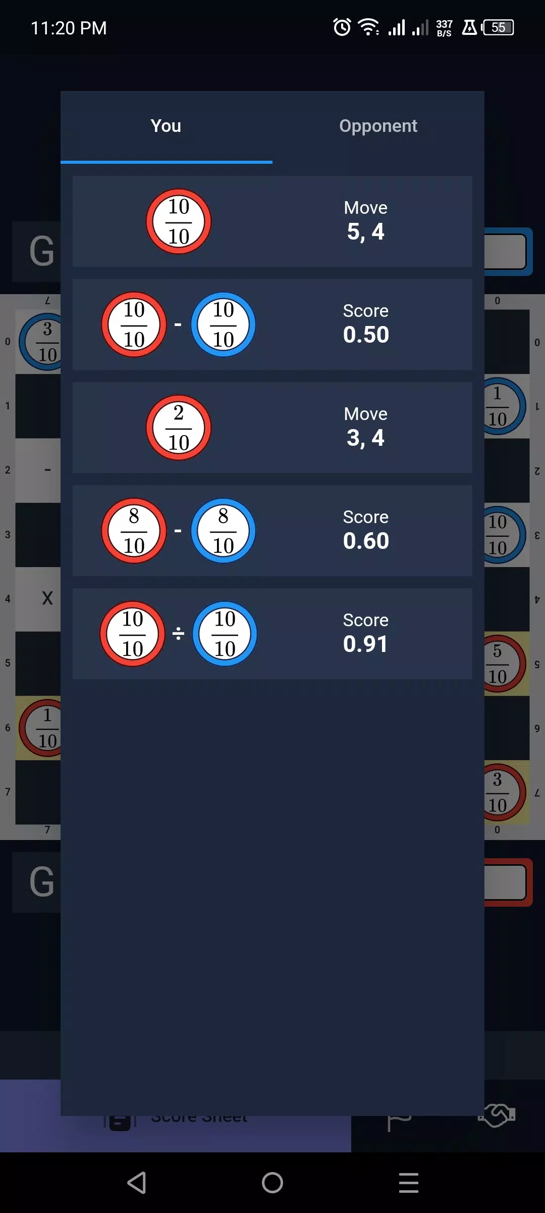 Screenshot Damath - Play and Learn 3