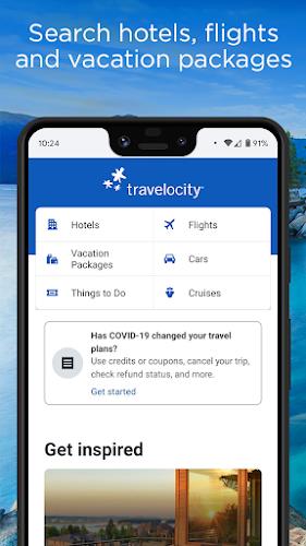 Travelocity Hotels & Flights screenshot 1
