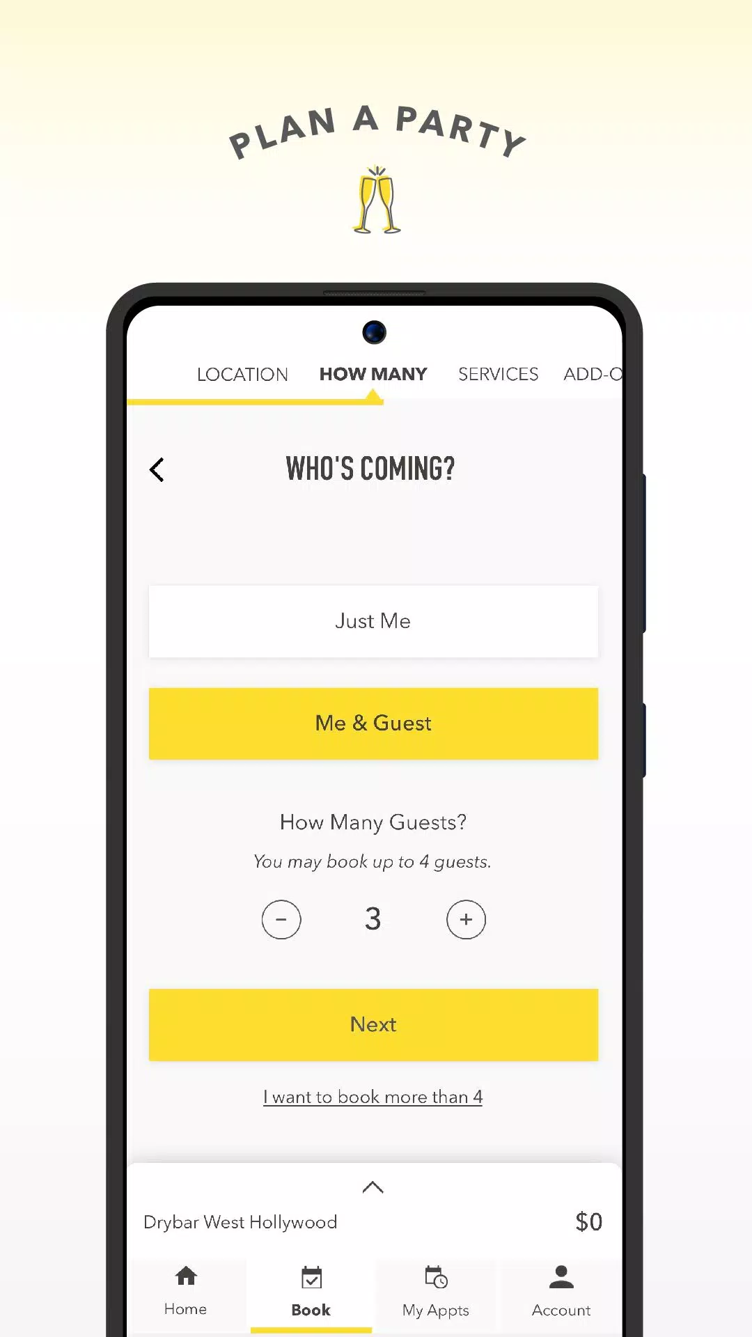 Drybar screenshot 3