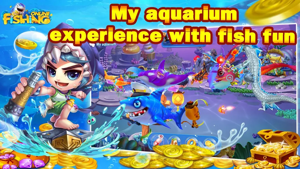 Fishing Online: Classic fish machine, free game屏幕截圖1