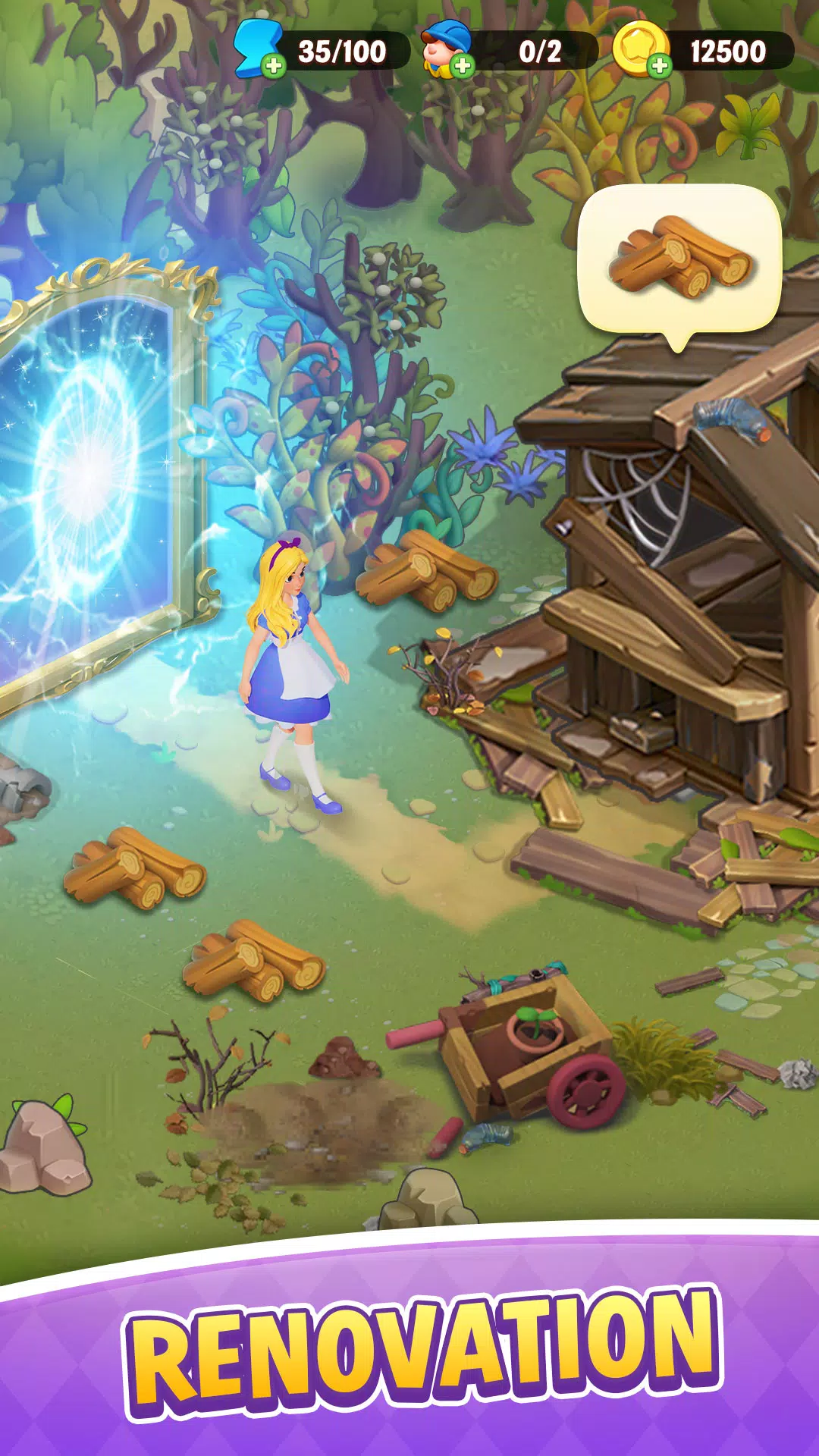 Alice’s Dream ： Merge Games Zrzut ekranu 2