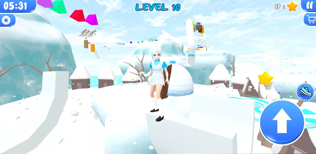 Props Winter Ice Snow Obby Screenshot 4